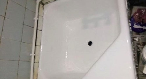 Ремонт поддона душевой кабины | Томари